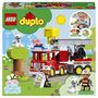 Voir la diapositive 9 : LEGO DUPLO Town 10969 - Le Camion de Pompiers, Jouet Enfants 2 Ans, avec Lumières et Sirène