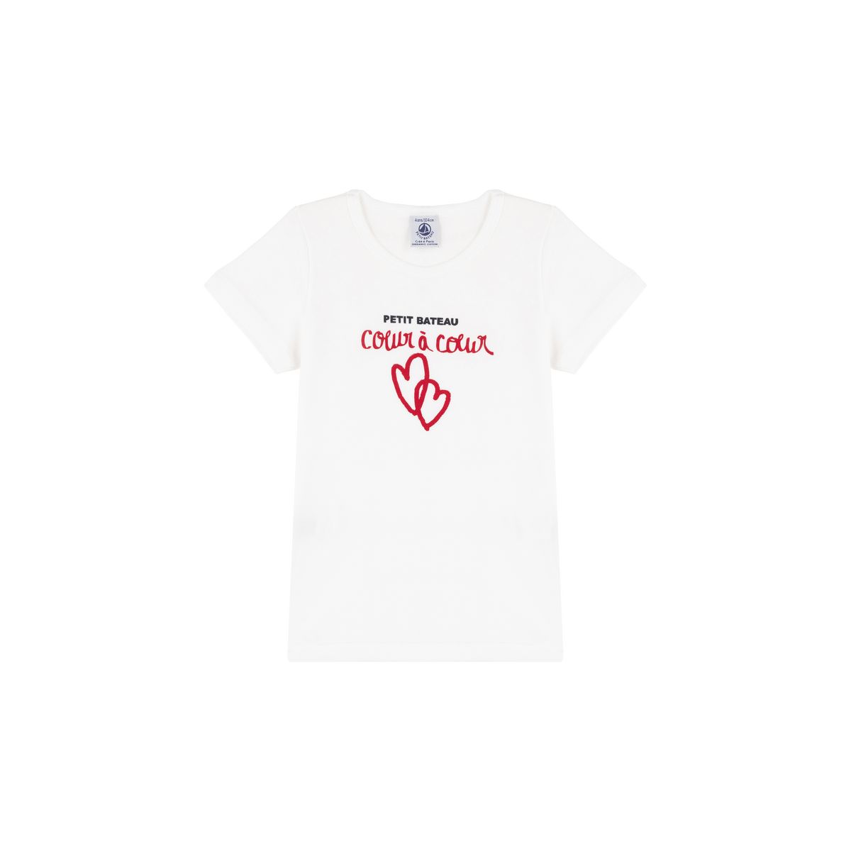 PETIT BATEAU T-shirt manches courtes fille