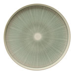 SECRET DE GOURMET Lot de 6 Assiettes Plates  Eva  27cm Vert