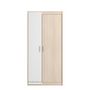 Voir la diapositive 2 : Armoire 2 portes SACHA H180cm