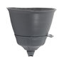 Voir la diapositive 2 : Paris Prix Entonnoir Multifonction  Filtre  18cm Gris