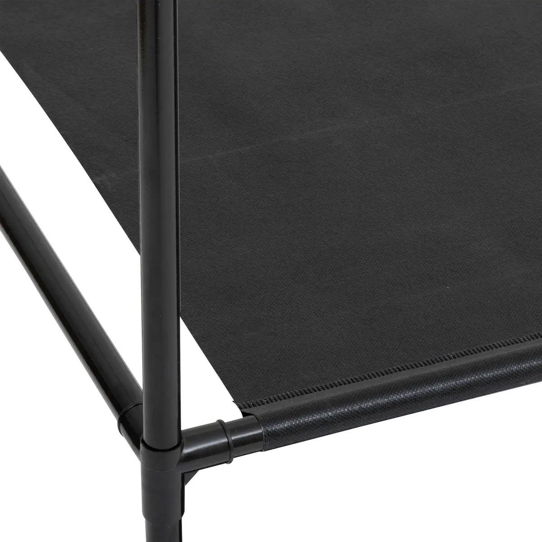 Voir la diapositive 2 : ATMOSPHERA Portant à vêtements avec 6 étagères  intissa  160cm noir