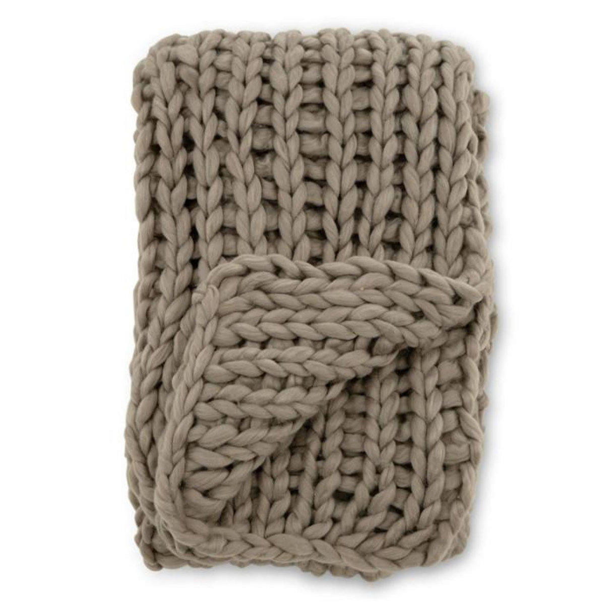 Paris Prix Plaid Uni  Kate  130x170cm Marron