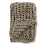 Paris Prix Plaid Uni  Kate  130x170cm Marron