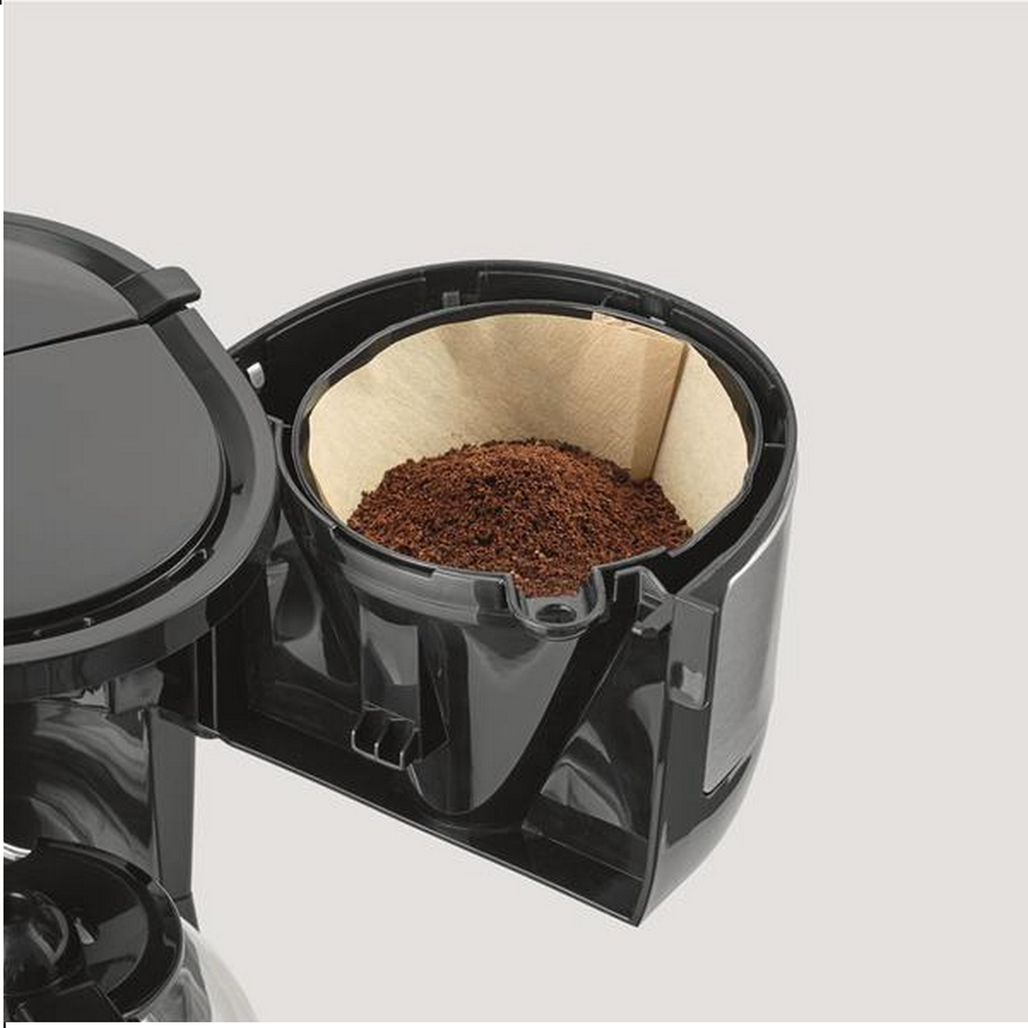 Voir la diapositive 4 : SEVERIN Cafetière filtre 4 tasses 750w noir/inox - 4808
