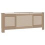 Voir la diapositive 2 : VIDAXL Cache-radiateur MDF 205 cm