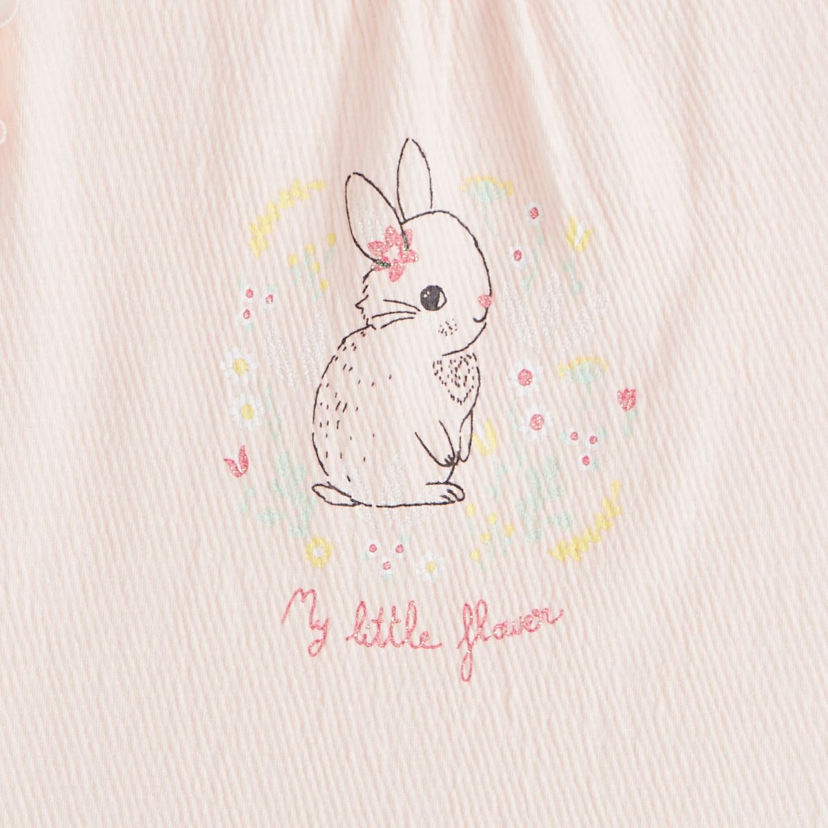 INEXTENSO Ensemble de naissance body t-shirt + short bébé fille