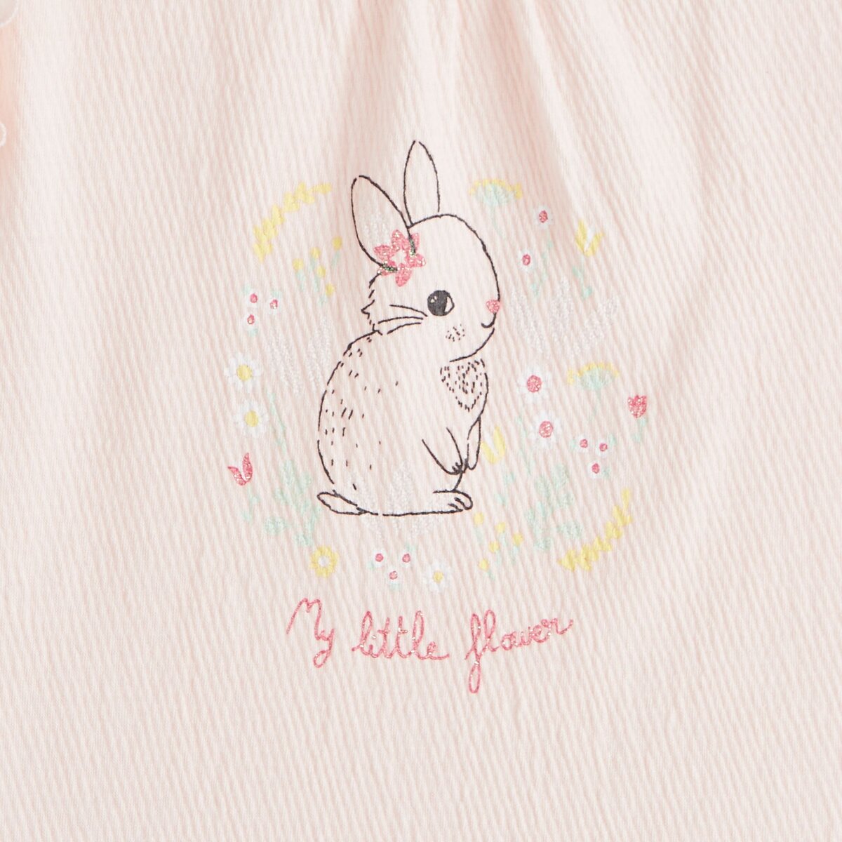 INEXTENSO Ensemble de naissance body t-shirt + short bébé fille