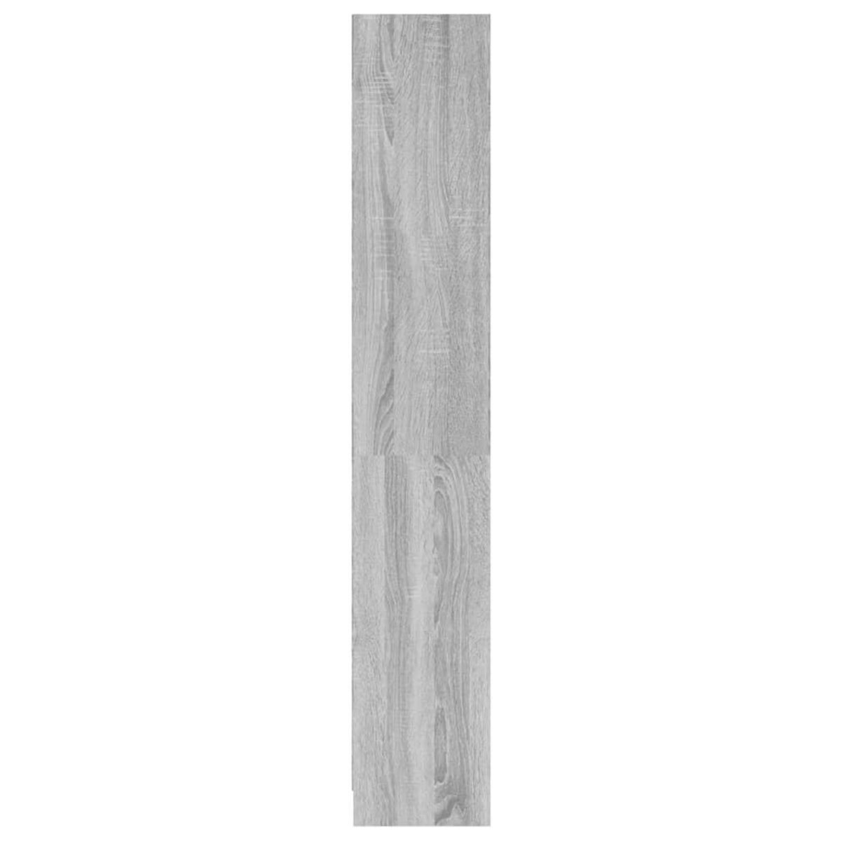 VIDAXL Bibliotheque 4 niveaux Sonoma gris 60x24x142 cm