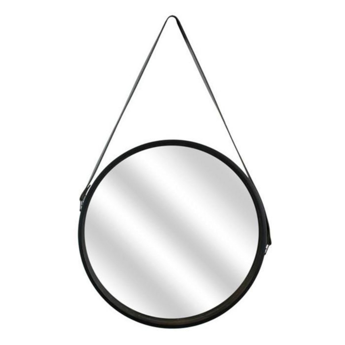 Paris Prix Miroir Mural avec Anse  Barbier  40 cm Noir