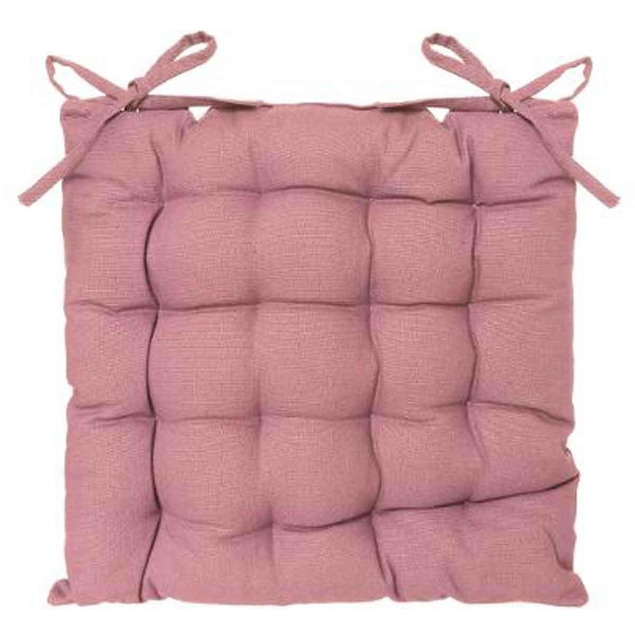 ATMOSPHERA Galette de Chaise  Loria  38x38cm Rose