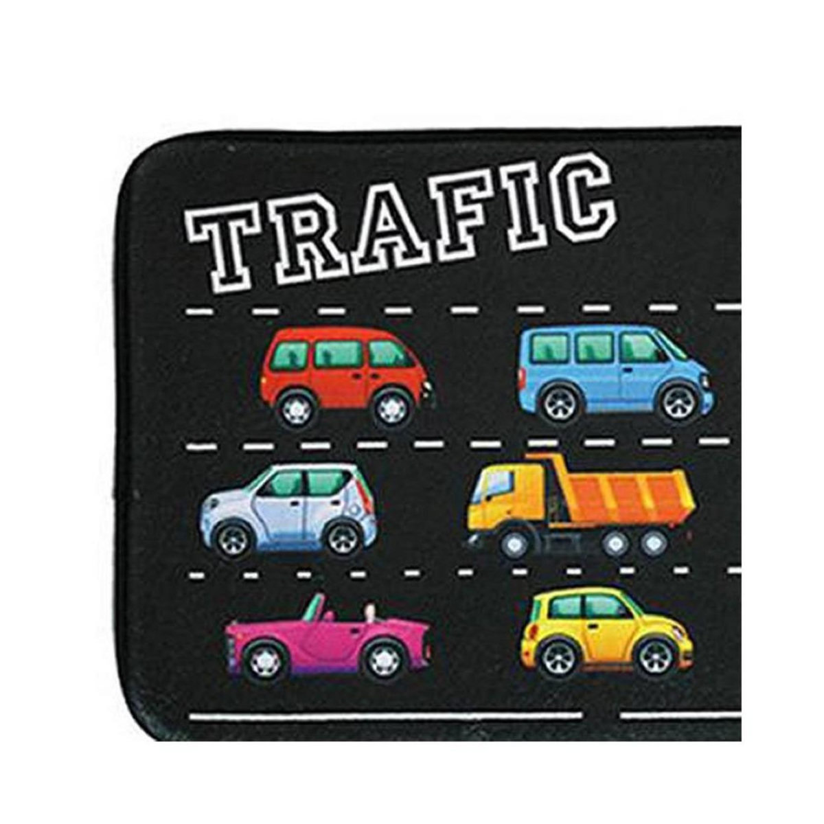 Douceur d'Intérieur Tapis déco imprimé 45x75cm TRAFIC