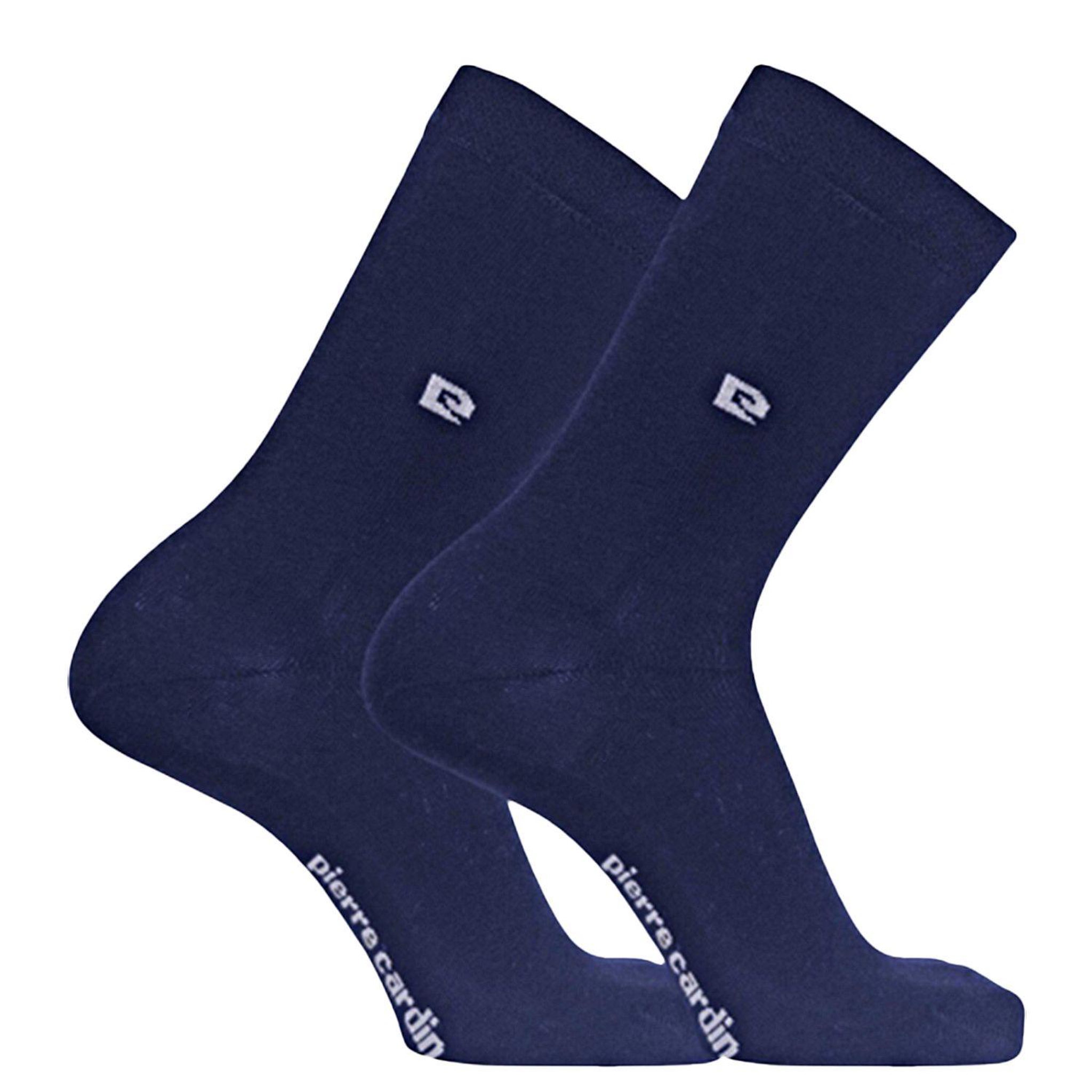Voir la diapositive 5 : PIERRE CARDIN Lot de 3 Paires de chaussettes de ville unies modèle PC 00399