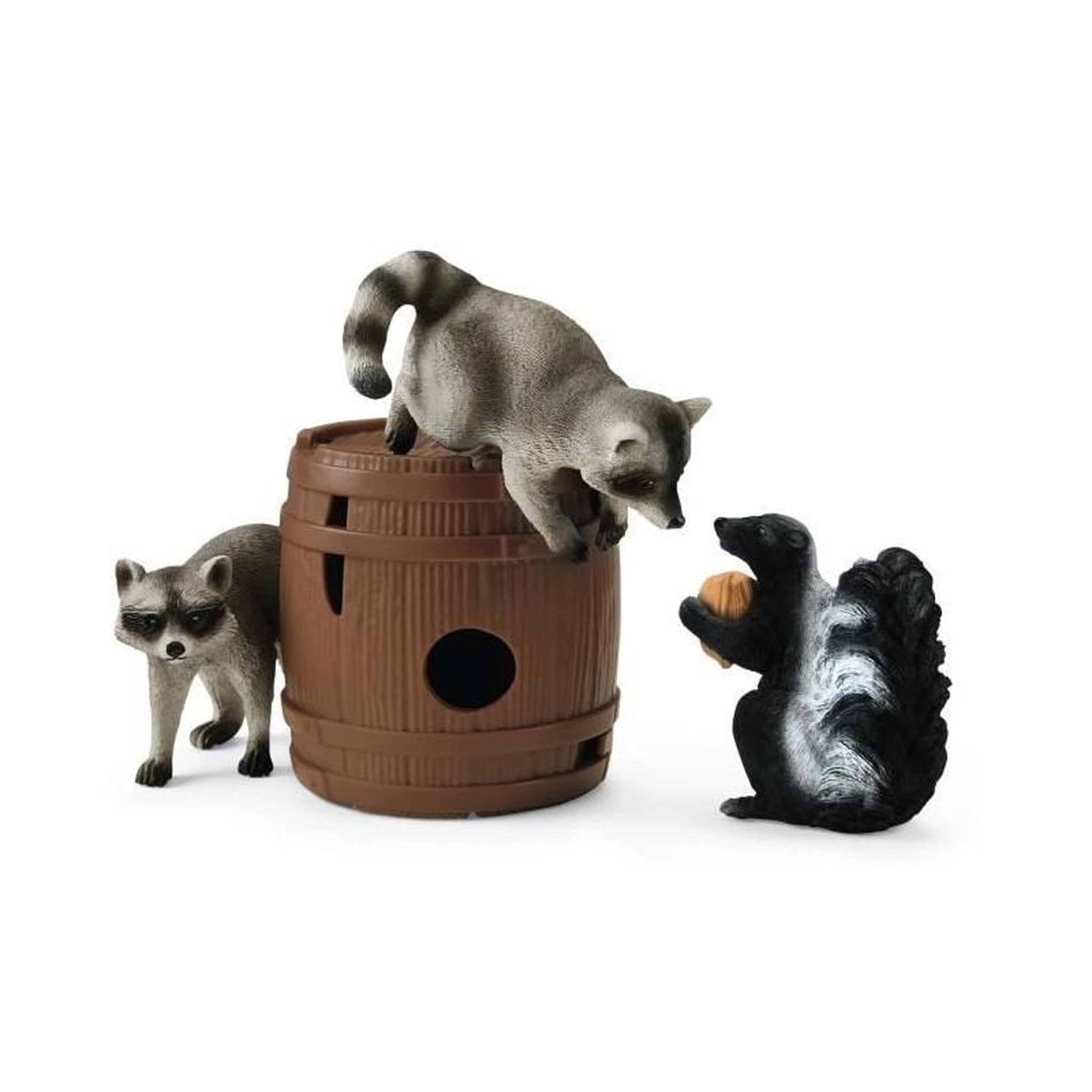 Voir la diapositive 2 : Schleich Coffret Jeux rigolos avec la noix, figurines animaux sauvages, Schleich 42596 Wild Life, Pour enfant des 3 ans