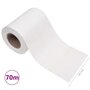 Voir la diapositive 6 : VIDAXL Ecran d'intimite de jardin PVC 70x0,19 m Blanc