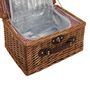 Voir la diapositive 4 : The Home Deco Factory Panier de pique nique 4 personnes