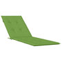 Voir la diapositive 2 : VIDAXL Coussin de chaise longue vert melange (75+105)x50x3 cm tissu