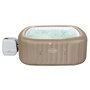 Voir la diapositive 1 : BESTWAY Spa gonflable Lay-Z-Spa Palma carré Hydrojet Pro 5/7 places - Bestway