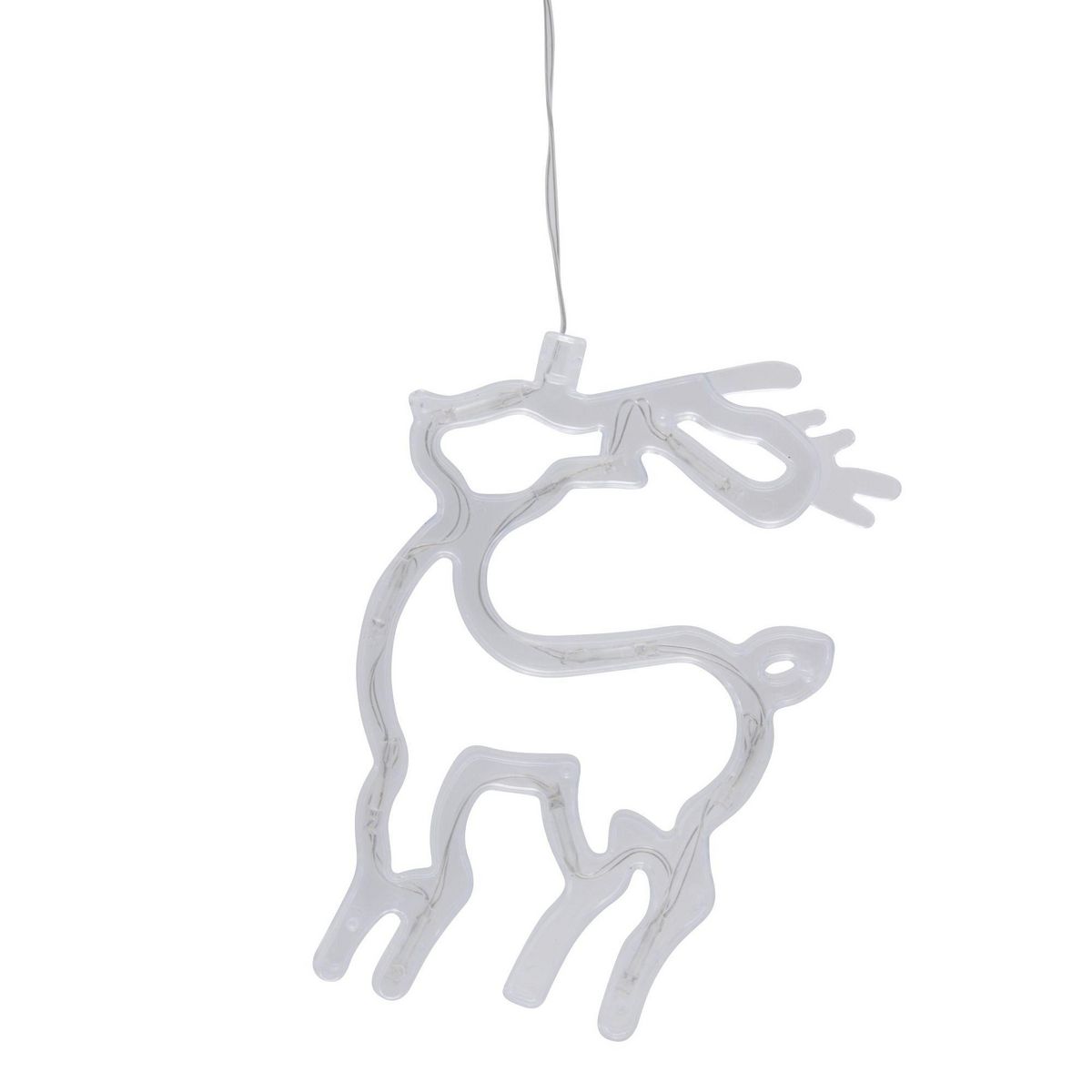 WERKAPRO Renne lumineux à pile 10LED  18 x 13 x 1cm