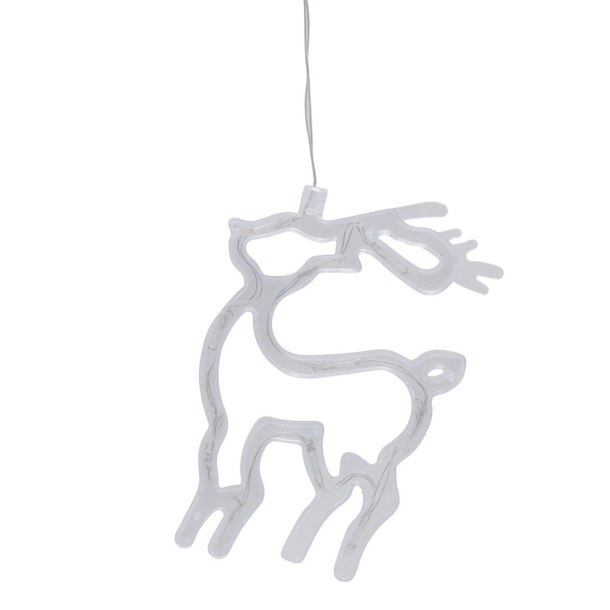 WERKAPRO Renne lumineux à pile 10LED  18 x 13 x 1cm