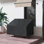 Voir la diapositive 4 : OUTSUNNY Housse de protection mobilier de jardin bâche étanche 140L x 84l x 56/94H cm oxford haute densité 600D noir