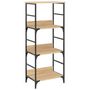Voir la diapositive 2 : VIDAXL Bibliotheque chene sonoma 50x33x117,5 cm bois d'ingenierie