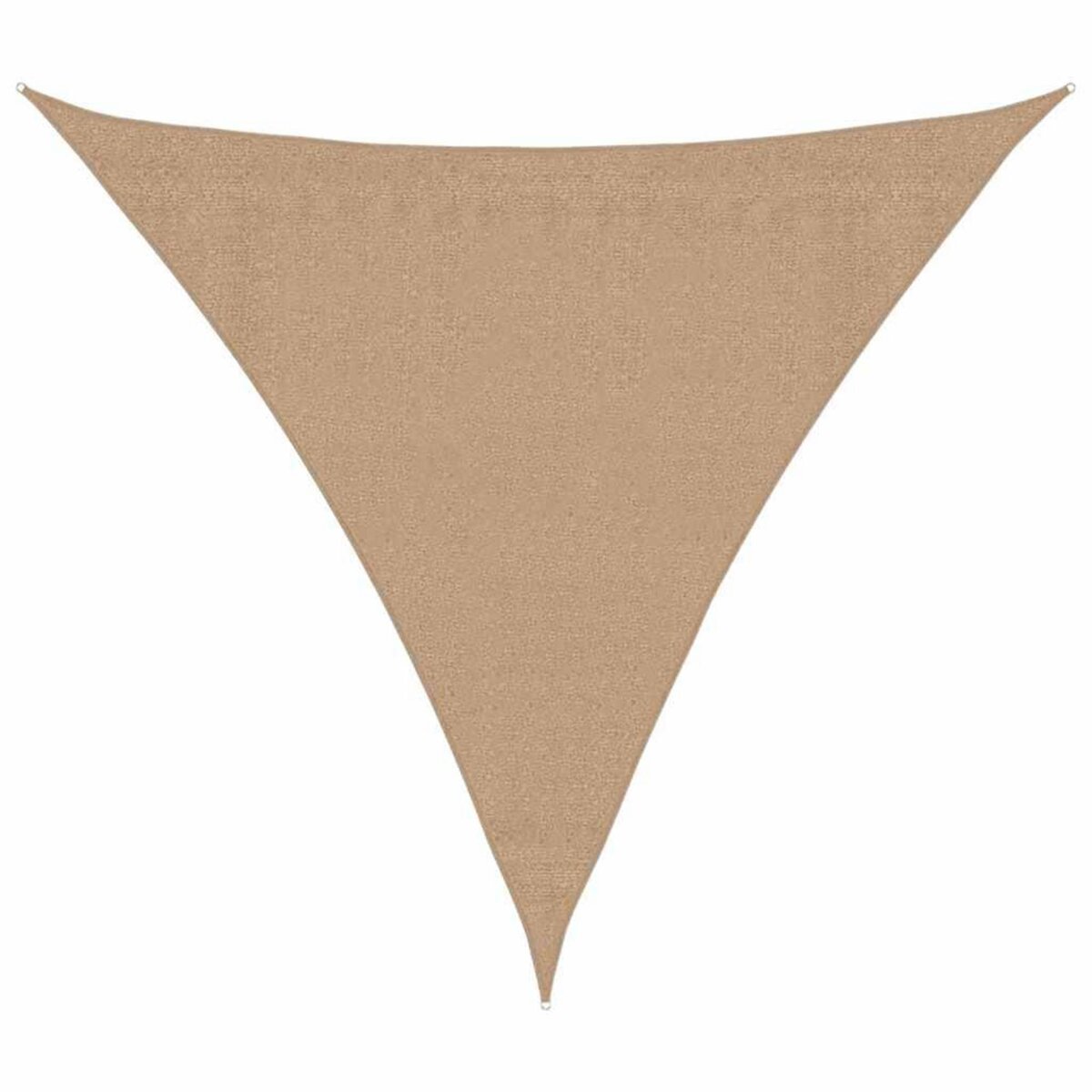VIDAXL Voile d'ombrage 160 g/m^2 Taupe 3,6x3,6x3,6 m PEHD