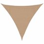 Voir la diapositive 2 : VIDAXL Voile d'ombrage 160 g/m^2 Taupe 3,6x3,6x3,6 m PEHD