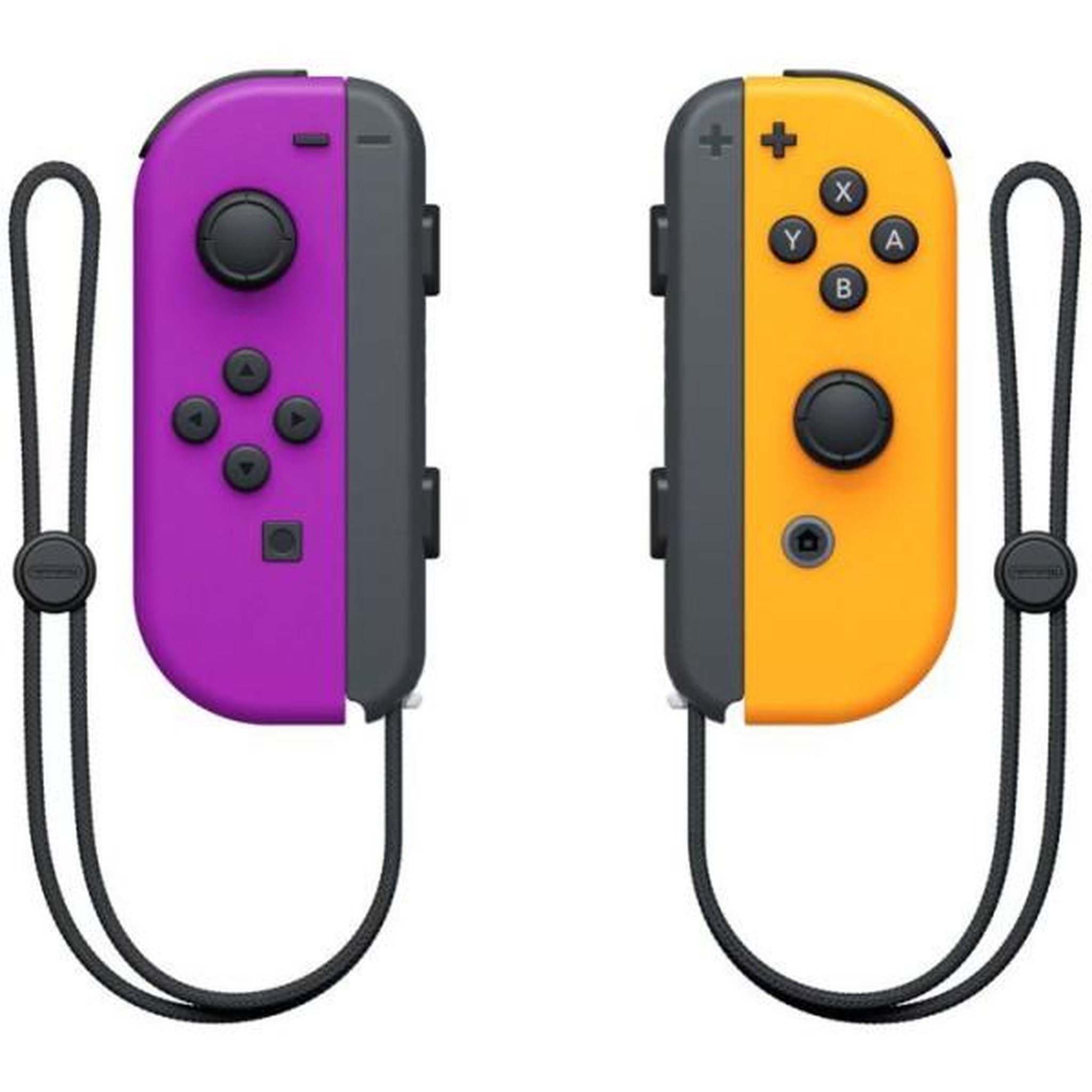 Voir la diapositive 2 : NINTENDO Paire de manettes Joy-Con Violet Néon & Orange Néon pour Nintendo Switch (Batterie remplaçable)