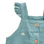 Voir la diapositive 3 : Petit Béguin Robe bébé en velours côtelé Naya