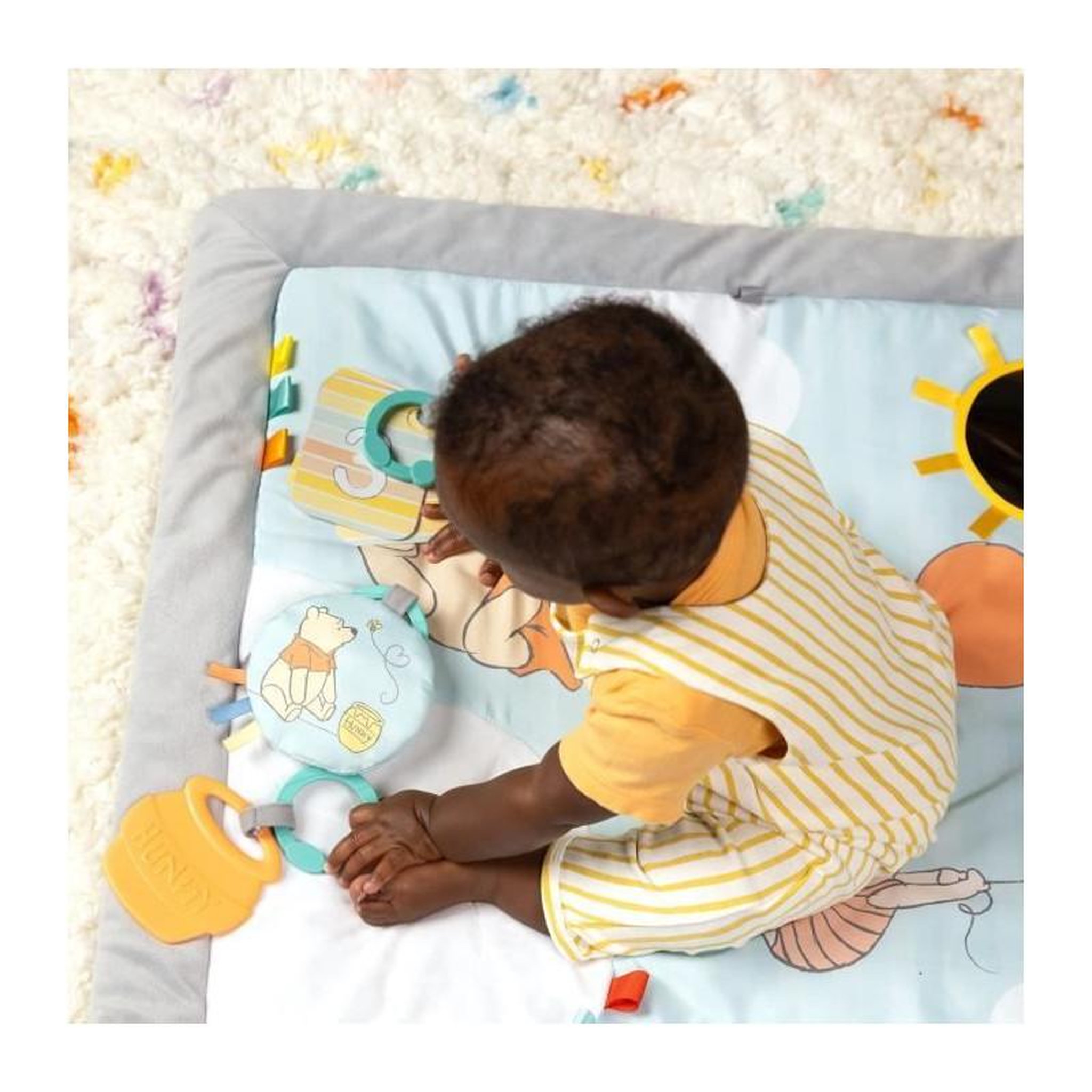 Voir la diapositive 5 : Bright Starts Tapis d'Éveil Bright Starts Winnie l'Ourson