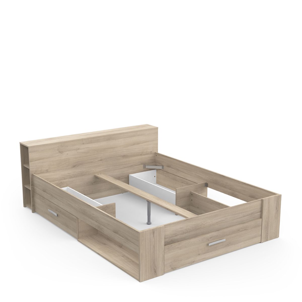 Lit adulte ILIAN, pour couchage 160x200cm