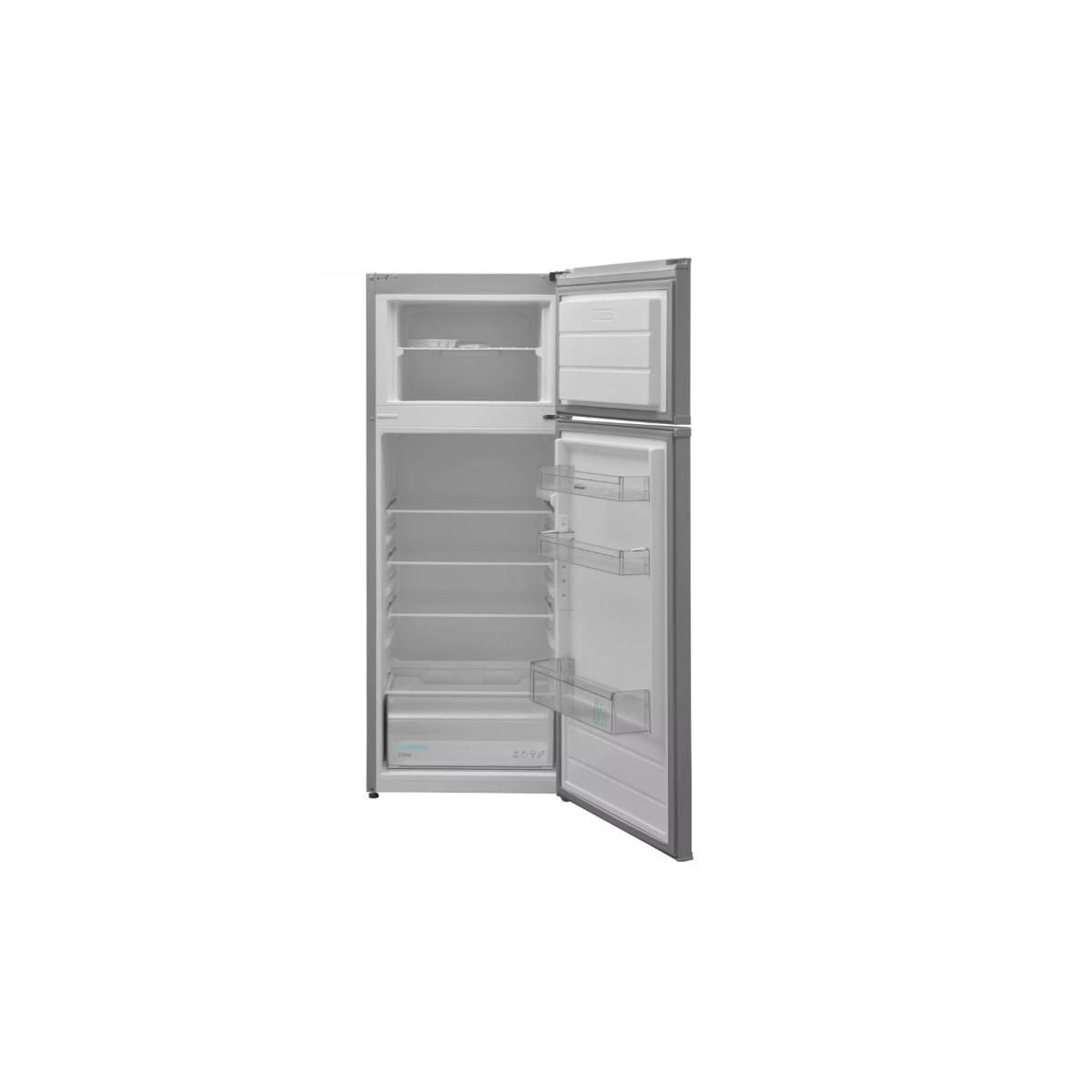 Sharp Réfrigérateur combiné 54 cm 213l statique silver - SJFTB01ITXSE