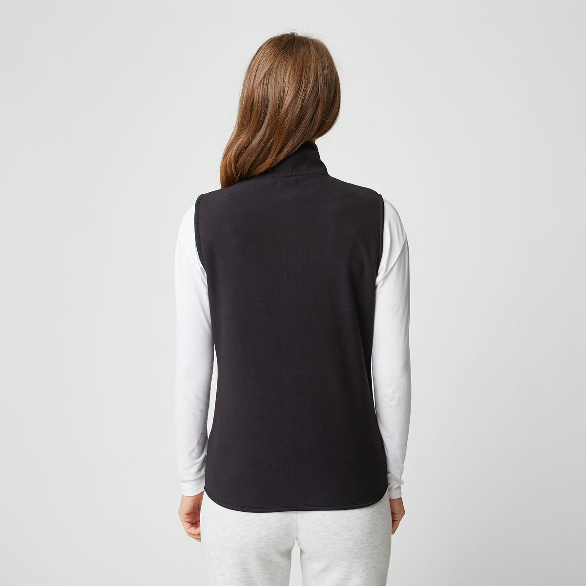 INEXTENSOSPORT Veste polaire noire sans manche femme