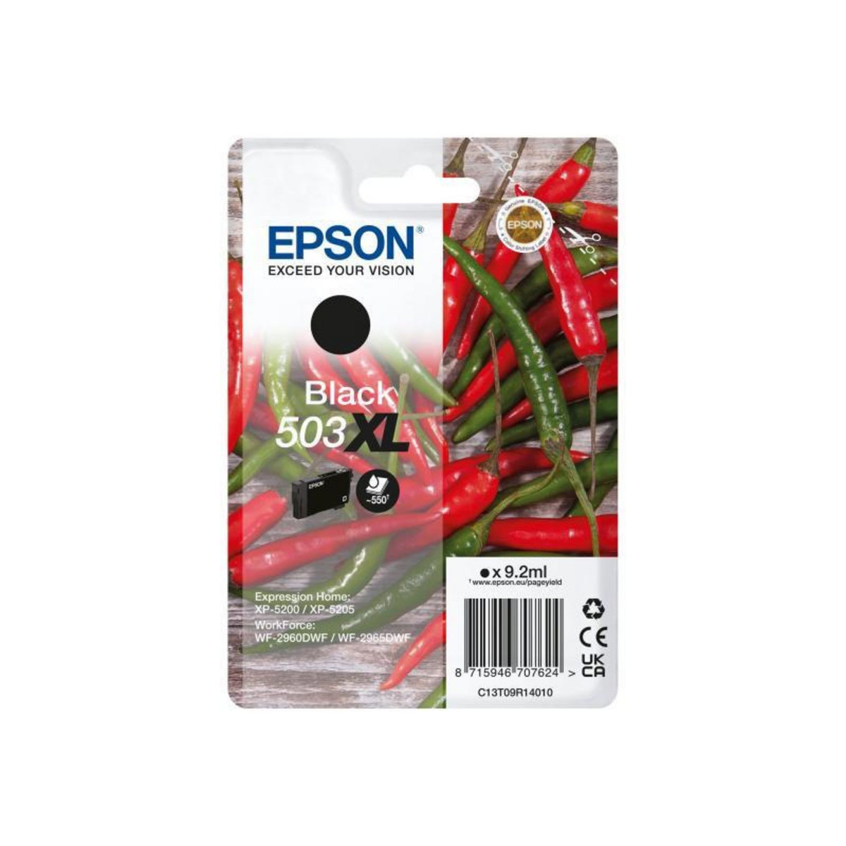 Epson Epson Ink 503XL Black Schwarz (C13T09R14010)