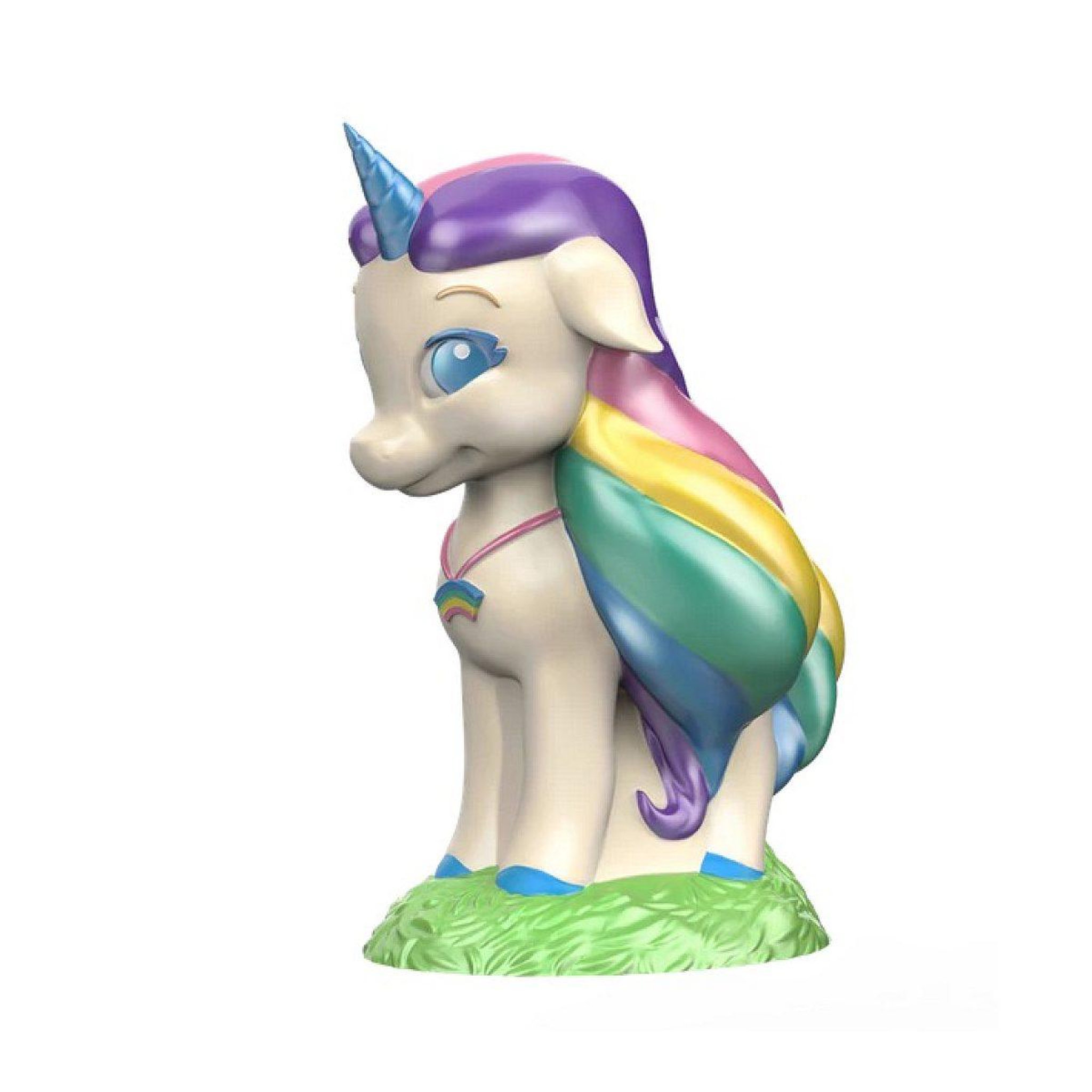 Voir la diapositive 2 : Mako Creations Mako moulage 1 moule - ma licorne arc en ciel