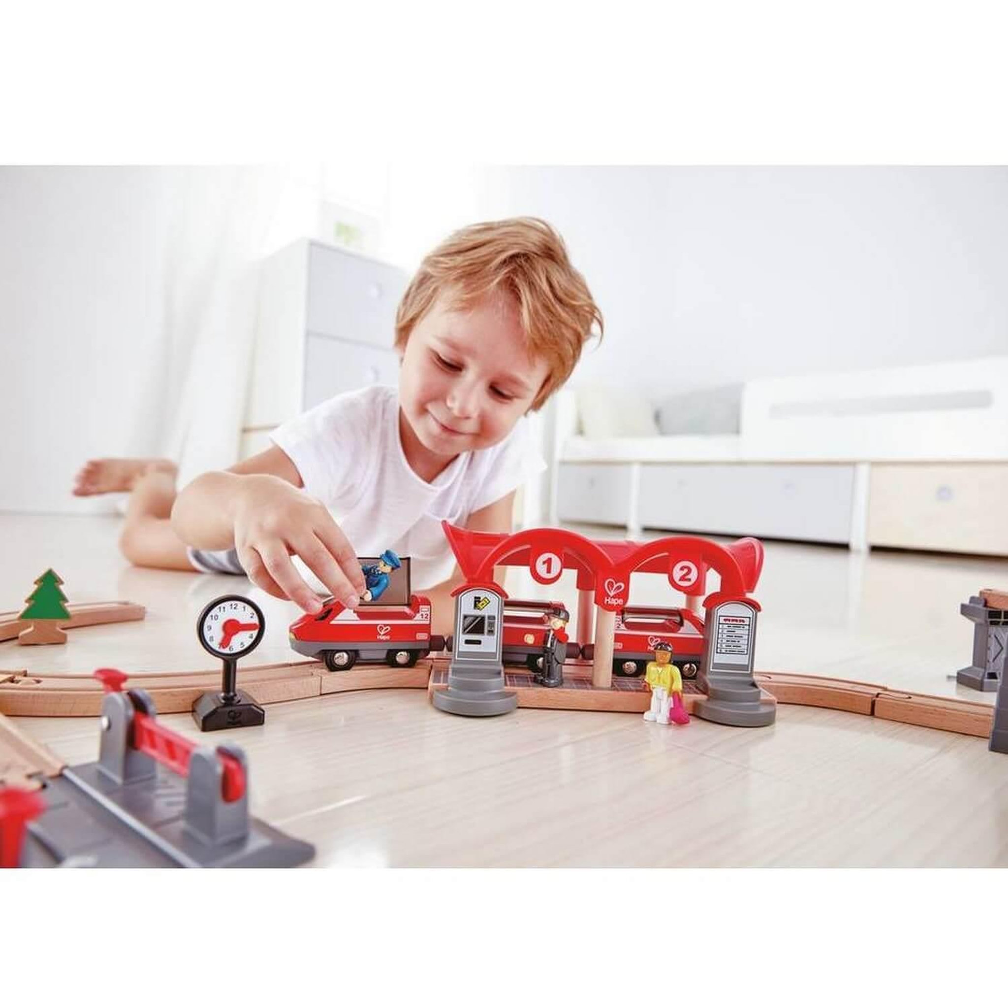 Voir la diapositive 2 : Hape Circuit de la ville animée : petit train