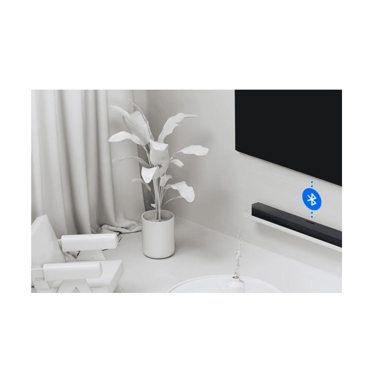 Samsung Barre de son 3.1 370w bluetooth noir - HWB66CF