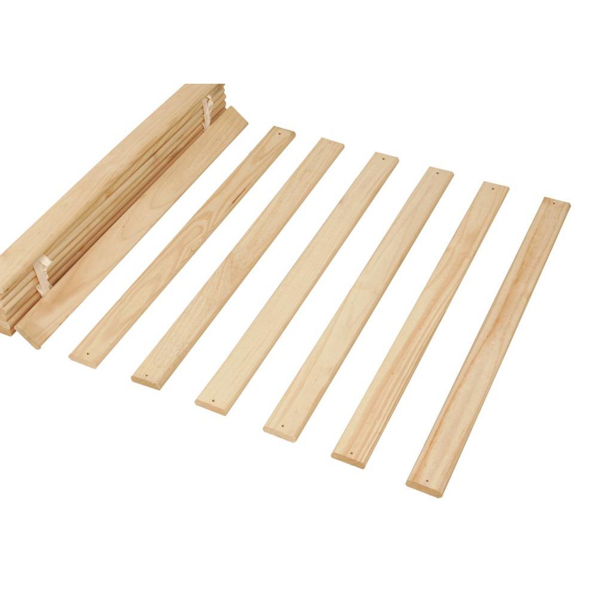 Sommier à Lattes en bois massif pour Lit 2 Personnes 140 x 190 ou 140 x 200 cm