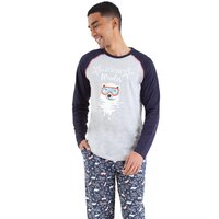 INEXTENSO Pyjama de No l marine homme pas cher Auchan