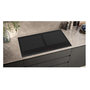 Voir la diapositive 4 : Siemens Table de cuisson à induction  91cm 4feux 7400w noir - EX275HXC1E