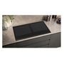 Voir la diapositive 4 : Siemens Table de cuisson à induction  91cm 4feux 7400w noir - EX275HXC1E