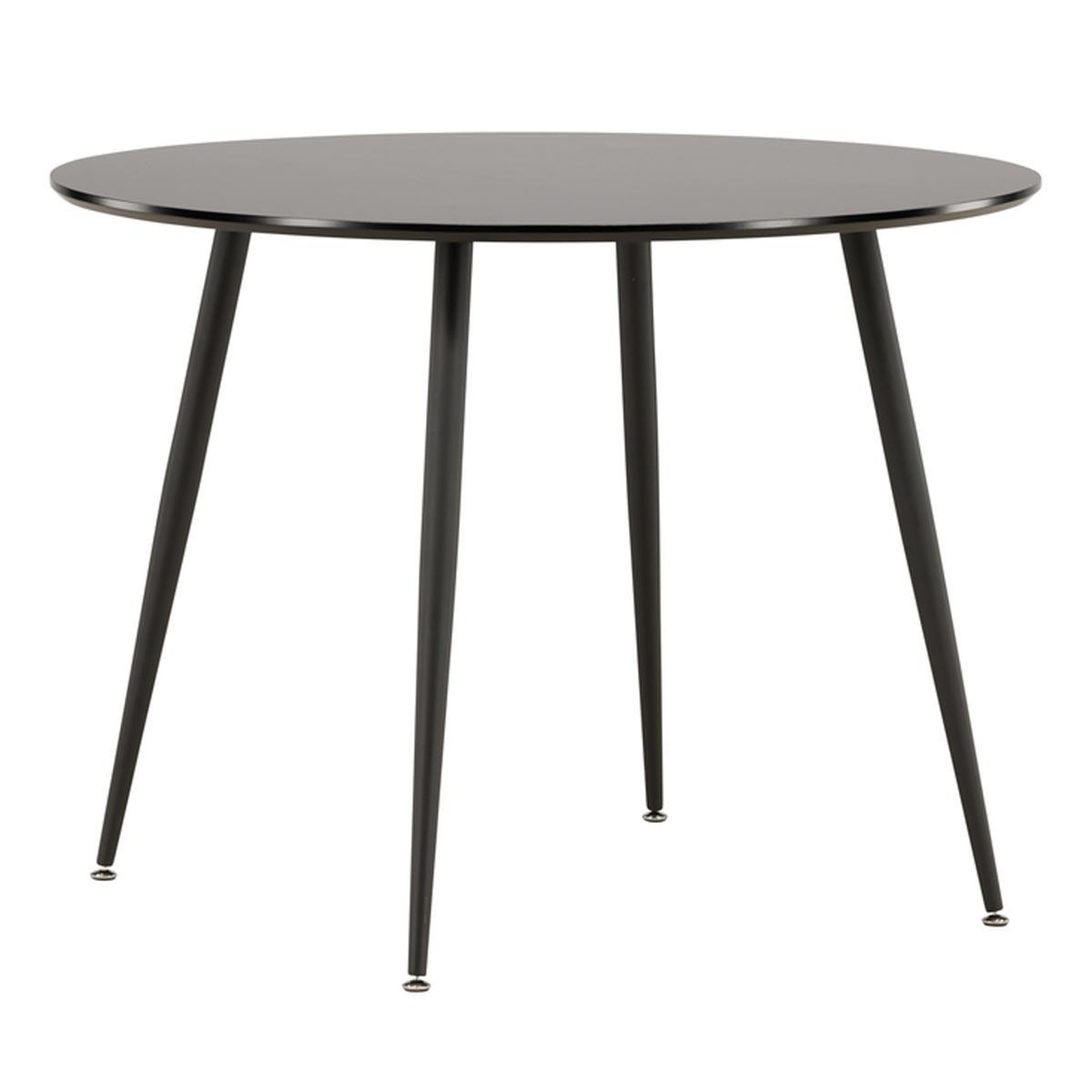 Paris Prix Table à manger ronde  plaza  100cm noir