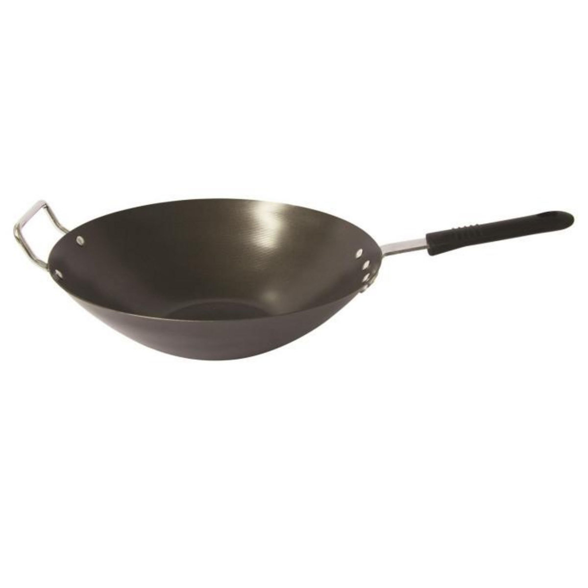 Paris Prix Wok en Inox  Tous Feux  33cm Noir