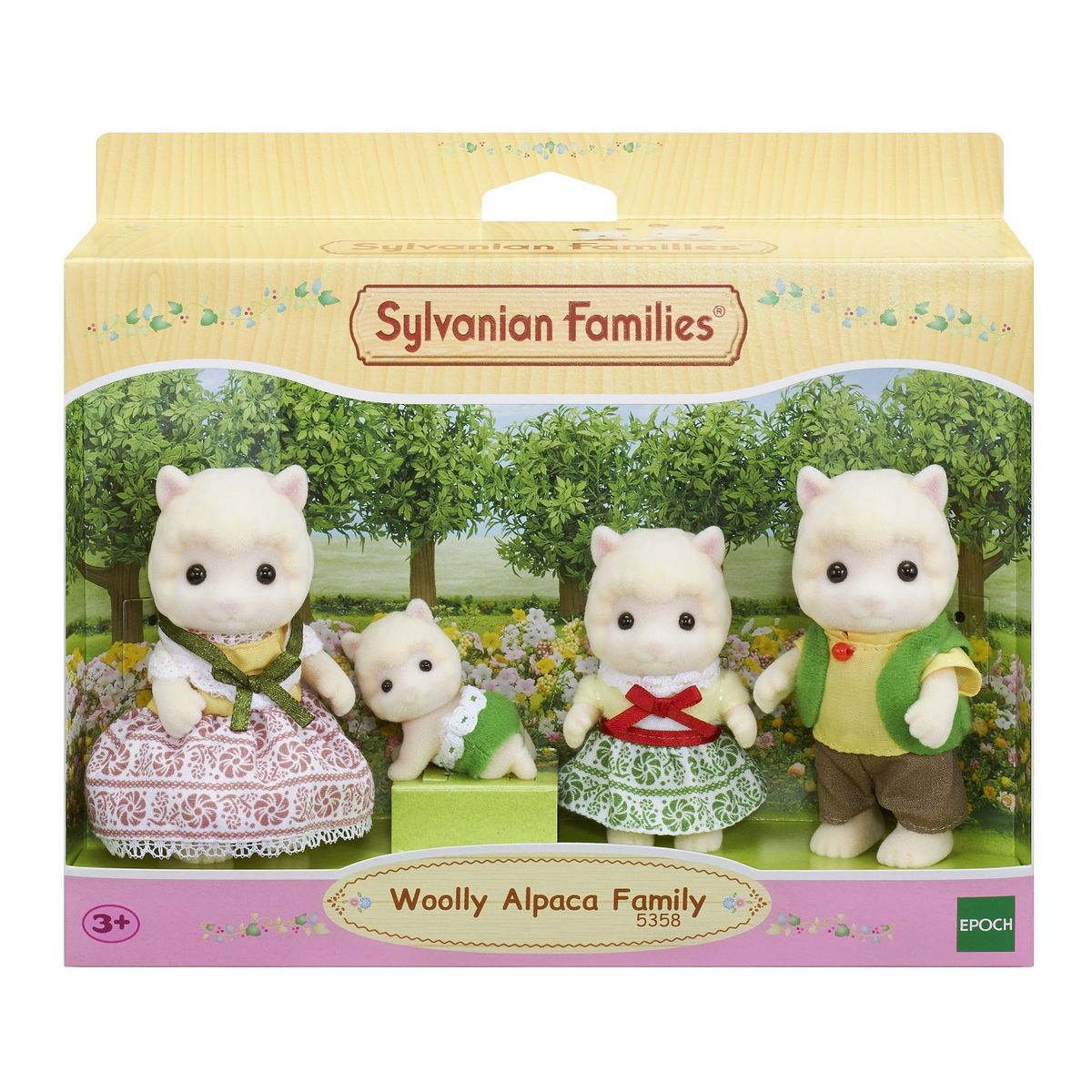 Epoch d'Enfance 5358 La famille Alpaga Sylvanian