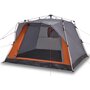 Voir la diapositive 2 : VIDAXL Tente de camping cabine 4 personnes liberation rapide