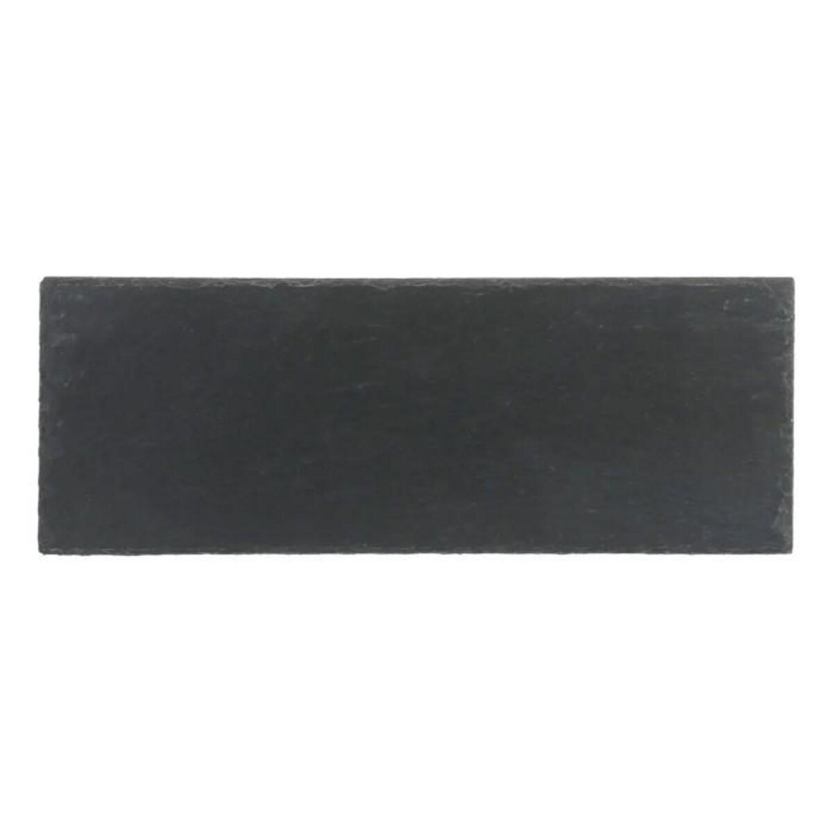 SECRET DE GOURMET Lot de 6 Assiettes Longues  Ardoise  30cm Gris