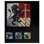 Voir la diapositive 5 : LEGO ART 31201 Harry Potter Les blasons de Poudlard, tableau de décoration mural