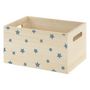 Voir la diapositive 2 : Atmosphera Kids Lot de 3 Cagettes Enfant  Étoile  36cm Beige