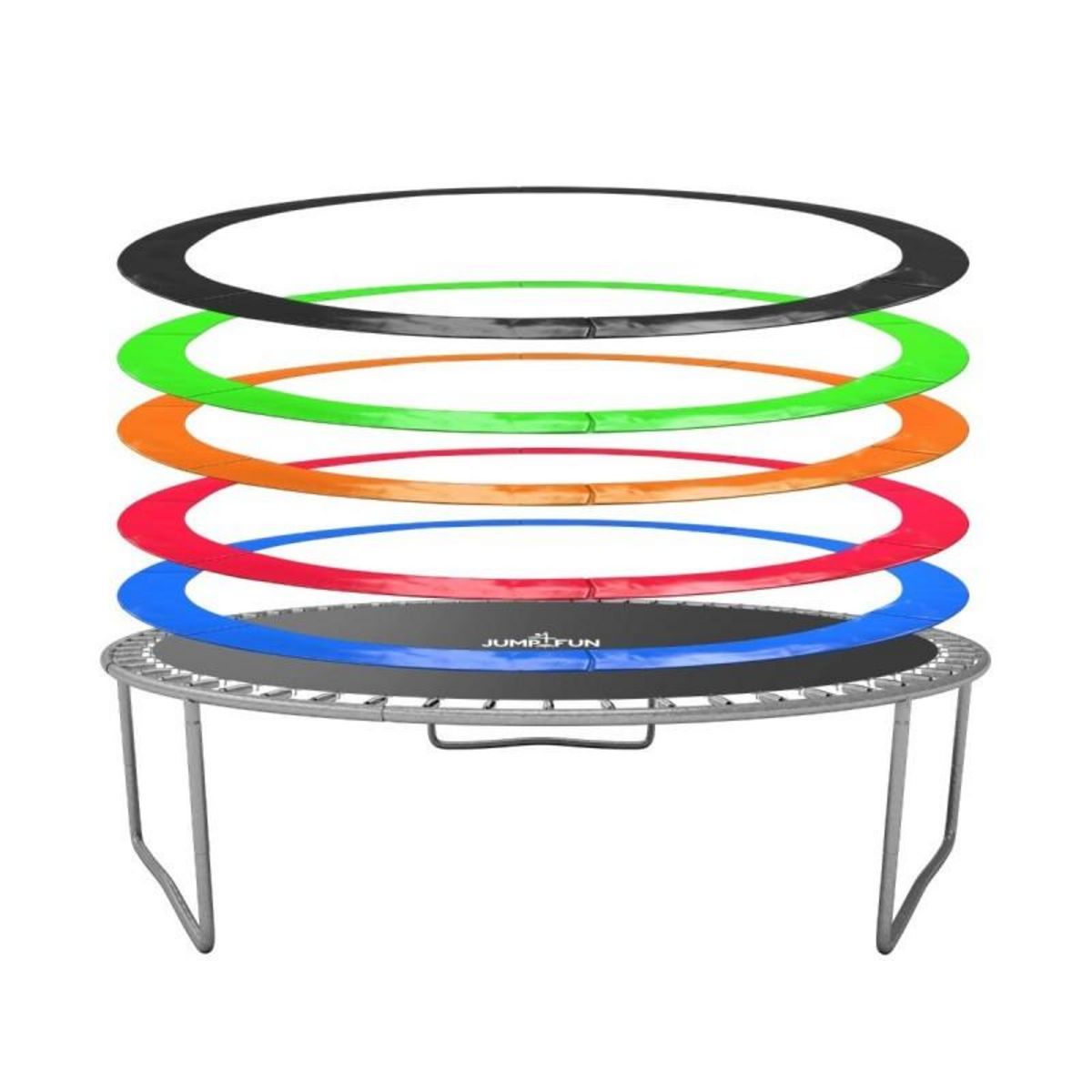 JUMP4FUN Coussin de protection des ressorts pour Trampoline 6FT ø185cm Universel Classique